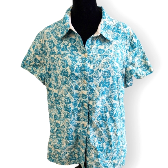 REI Ladies short-sleeved blouse.  Size XL. - Picture 1 of 5